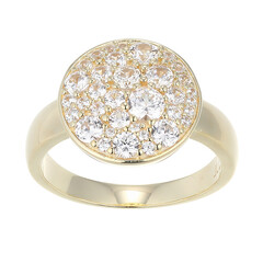 Bague en argent et Zircon (Adela Silber)