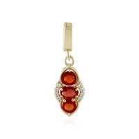 Pendentif en or et Rubis de Tanzanie