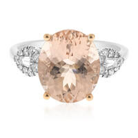 Bague en or et Morganite AAA (AMAYANI)