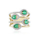 Bague en or et Emeraude de Zambie (SUHANA)