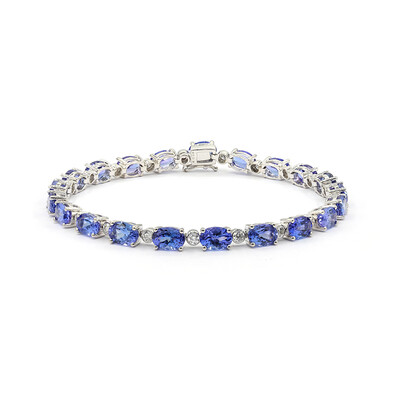 Bracelet en or et Tanzanite AAA (CIRARI)