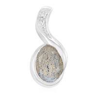 Pendentif en argent et Labradorite