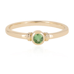 Bague en or et Grenat Tsavorite