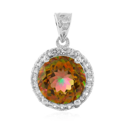 Pendentif en argent et Quartz Toundra