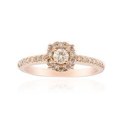 Bague en or et Diamant rose de France SI1 d'Argyle 