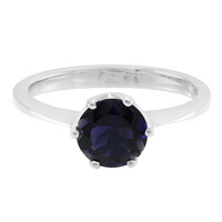 Bague en argent et Iolite d’Orissa