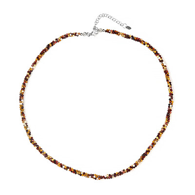Collier en argent et Mokaïte