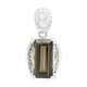Pendentif en argent et Quartz fumé