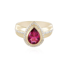 Bague en or et Rubellite (de Melo)