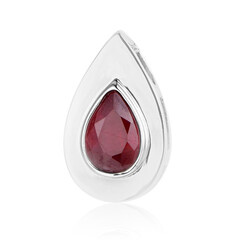 Pendentif en argent et Rubis