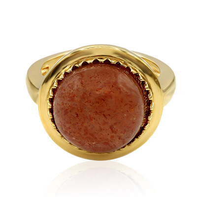Bague en argent et Pierre du Soleil