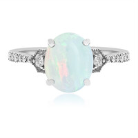 Bague en or et Opale Welo AAA