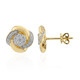 Boucles d'oreilles en or et Diamant SI1 (G) (Annette)