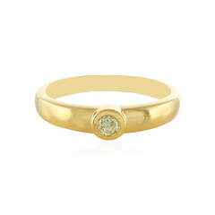 Bague en argent et Diamant I3 (J)