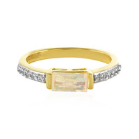 Bague en argent et Opale Welo