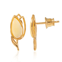 Boucles d'oreilles en argent et Ambre baltique