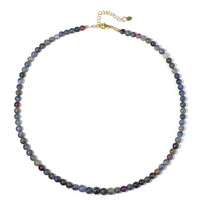 Collier en argent et Saphir du Mozambique