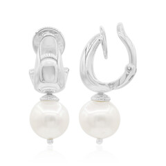 Clip d'oreille en argent et Perle de culture d'eau douce (TPC)