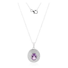 Collier en argent et Améthyste