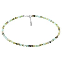 Collier en argent et Opale