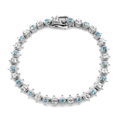 Bracelet en argent et Zircon de Ratanakiri (Dallas Prince Designs)