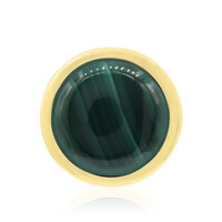 Pendentif en argent et Malachite