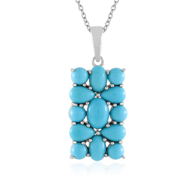 Collier en argent et Turquoise Sleeping Beauty (Faszination Türkis)
