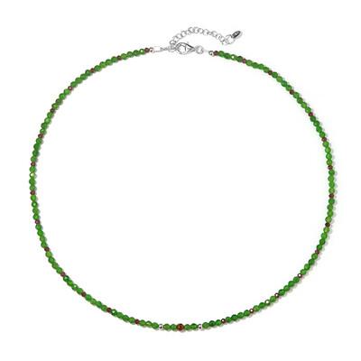 Collier en argent et Hématite mystique