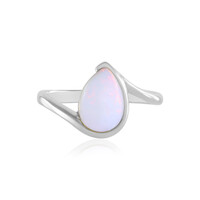 Bague en argent et Opale d'Australie