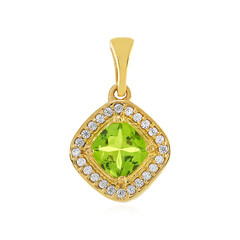 Pendentif en argent et Péridot