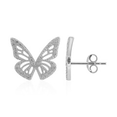 Boucles d'oreilles en argent et Zircon