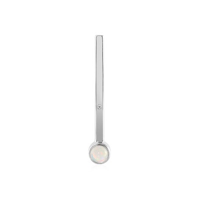 Pendentif en argent et Opale Welo (MONOSONO COLLECTION)