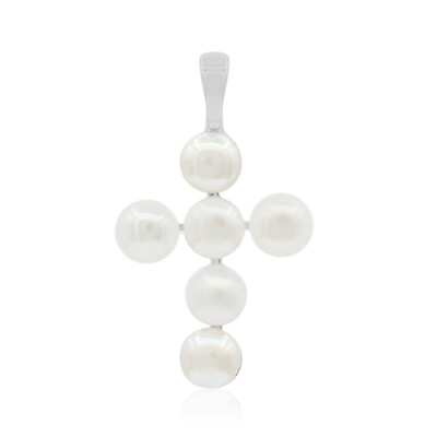 Pendentif en argent et Perle de culture d'eau douce (TPC)