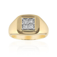 Bague en or et Diamant IF (D)