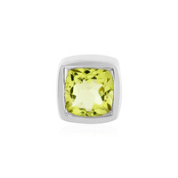 Pendentif en argent et Quartz citron