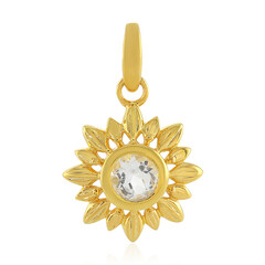 Pendentif en argent et Quartz blanc