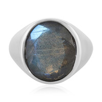 Bague en argent et Labradorite