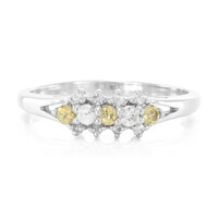 Bague en argent et Grenat de Tanzanie à couleur changeante