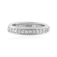 Bague en argent et Zircon