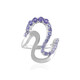 Bague en argent et Tanzanite (de Melo)