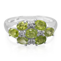 Bague en argent et Tourmaline Paraïba