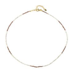 Collier en argent et Diamant couleur argent
