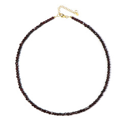 Collier en argent et Grenat d'Inde