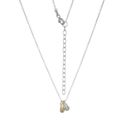 Collier en argent et Zircon (Adela Silber)