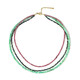 Collier en argent et Tourmaline rose du Nigéria