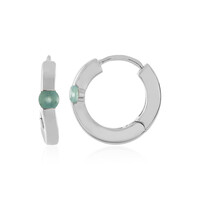 Boucles d'oreilles en argent et Grandidierite