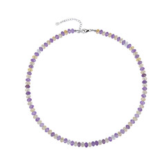 Collier en argent et Amétrine