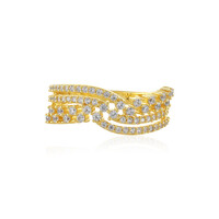 Bague en argent et Zircon