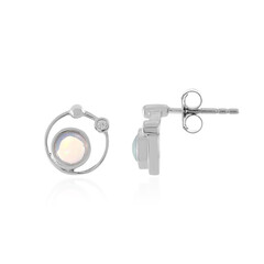 Boucles d'oreilles en argent et Opale Welo