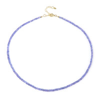 Collier en argent et Tanzanite